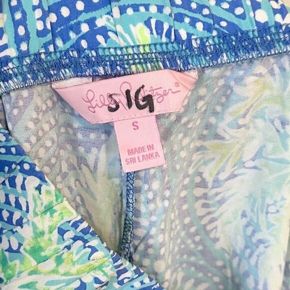 Lilly Pulitzer Bal Harbour Palazzo Pant Tropic Like Its Hot - Size: Small - Picture 3 of 9